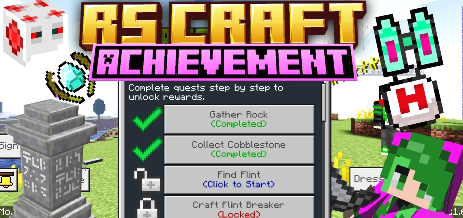 Thumbnail: RS Craft Modpack Quest - Achievement Friendly Update
