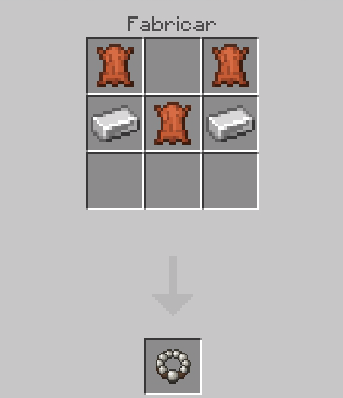 Crafting recipe for mermaid item.