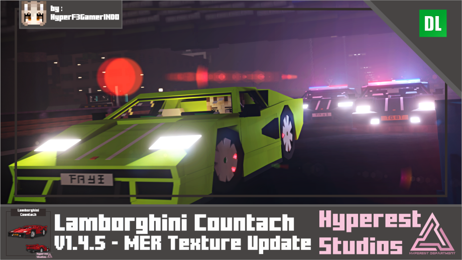 Thumbnail: Lamborghini Countach | 1.4.5 MER Texture Update
