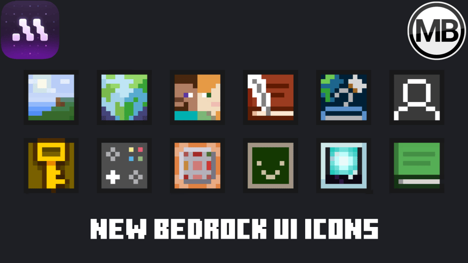 Thumbnail: New Bedrock UI icons
