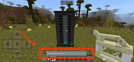 Hydrogen extraction from generator in-game