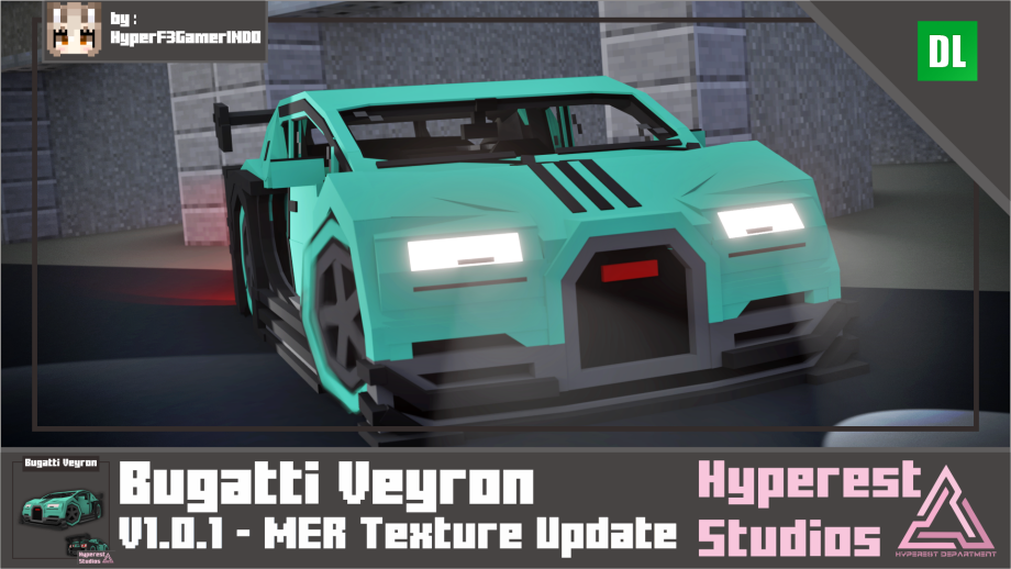Thumbnail: Bugatti Veyron | v1.0.1 MER Texture Update
