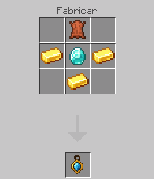 Crafting recipe for a mermaid item.