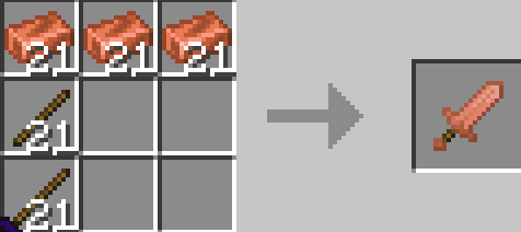 Wide Copper Sword