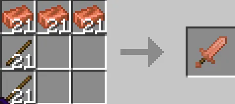 Wide Copper Sword