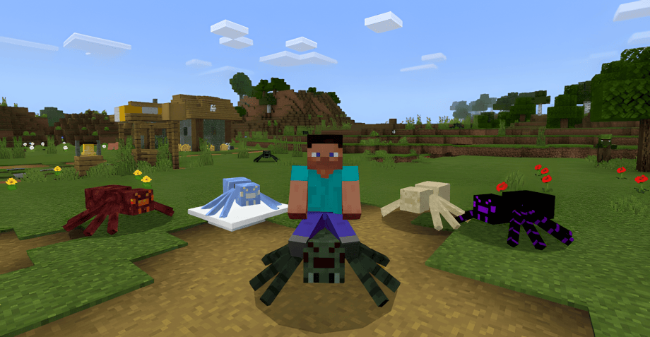Thumbnail: Mountable Spiders Addon