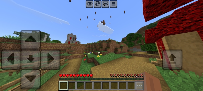 ALT Floating entities and glitchy village scene