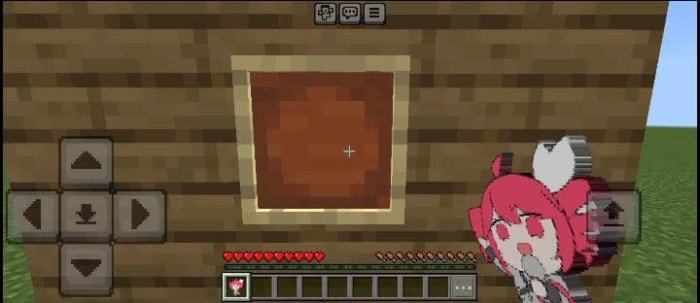Chibi Kasane Teto totem in item frame