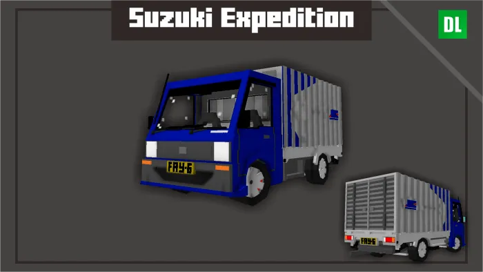 Blue Suzuki expedition truck mod.