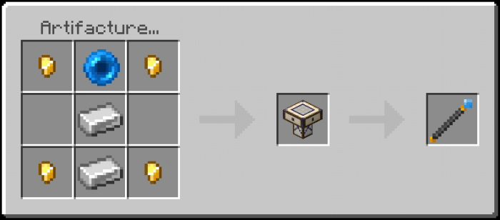 Arcane Staff Recipe