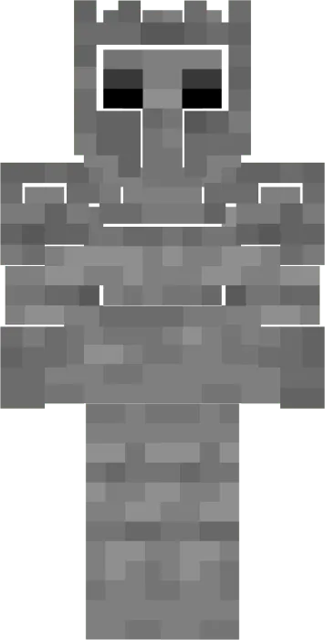 ALT Stone block-inspired armored character