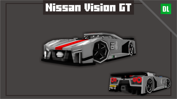 Nissan Vision GT car mod preview.