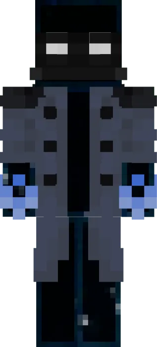 Celestial being in dark blue attire.