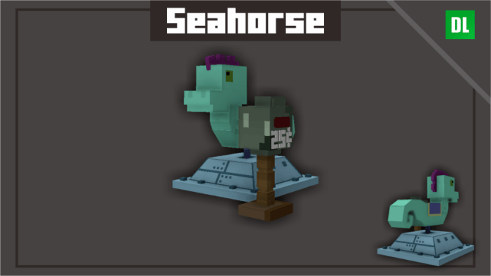 Seahorse mod update preview image.