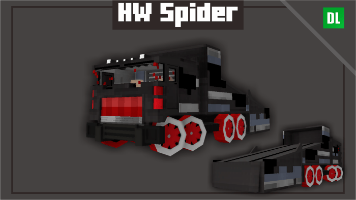 HW Spider car design preview.