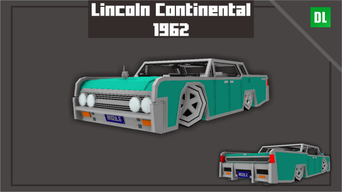 Lowrider Lincoln Continental 1962 mod