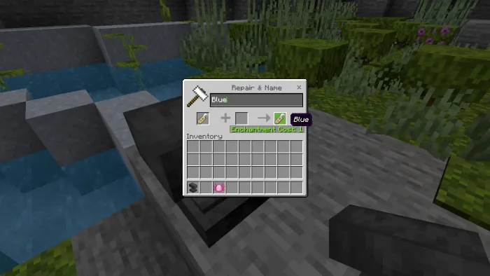 Blue Axolotl Name Tag Screenshot 1