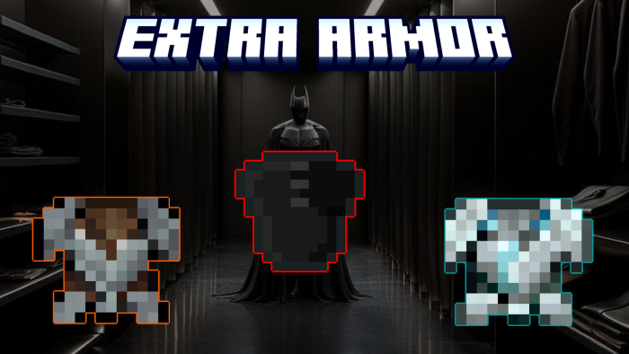 Three new armor sets displayed.