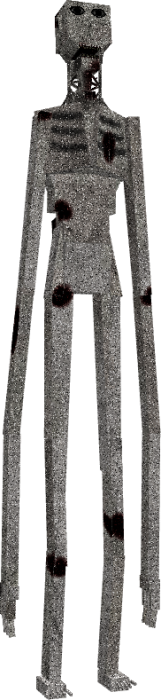 Tall, slender creature with long arms.