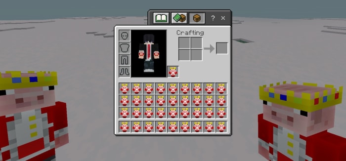 ALT 3D pig king totem icons in inventory