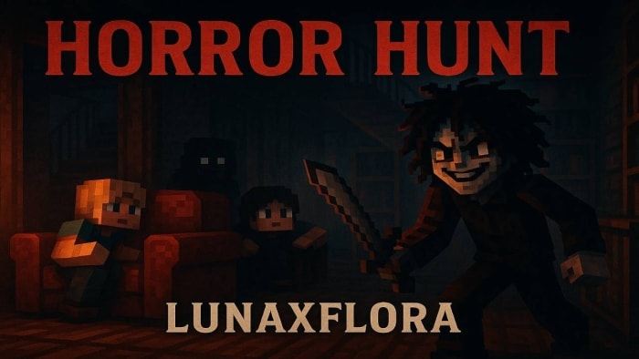 Horror character wielding a sword.