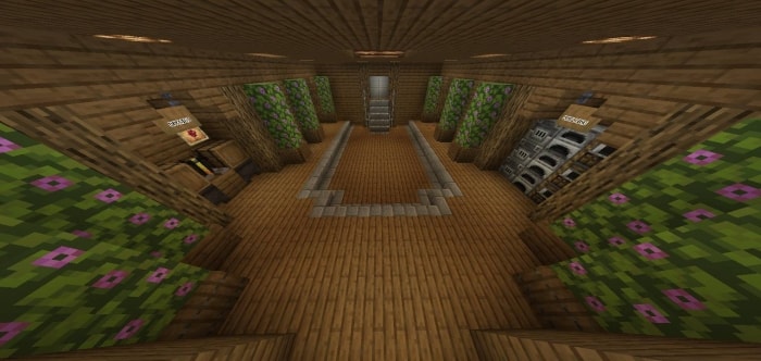 Underground bunker with storage and furnaces