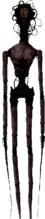 Tall, eerie creature with elongated limbs.