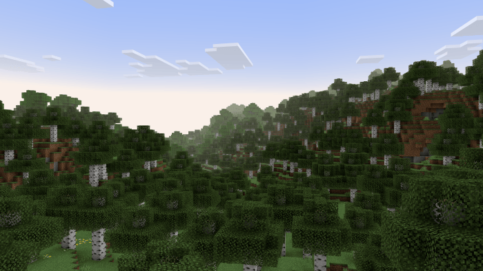 Soft fog settles over a lush forest valley.
