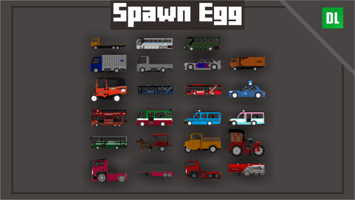 Indonesian vehicles mod pack icons.