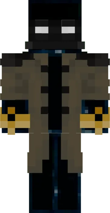 Character in celestial-themed attire.