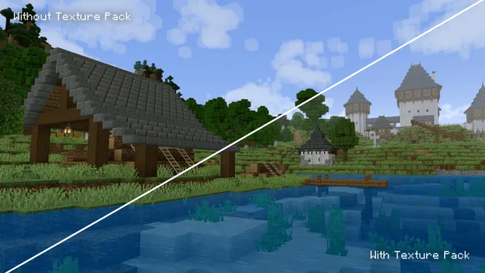 Side-by-side fog texture comparison