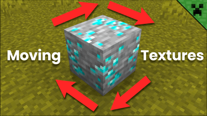 Animated block with arrows in all directions.