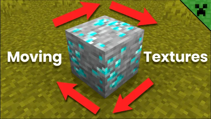 Animated block with arrows in all directions.