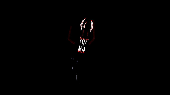 Terrifying mob emerges from darkness.