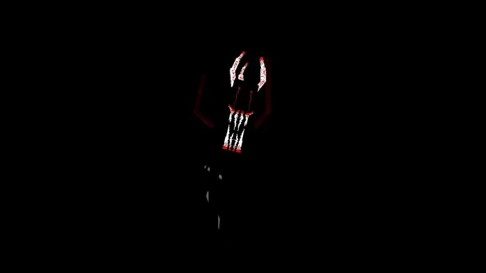 Terrifying mob emerges from darkness.