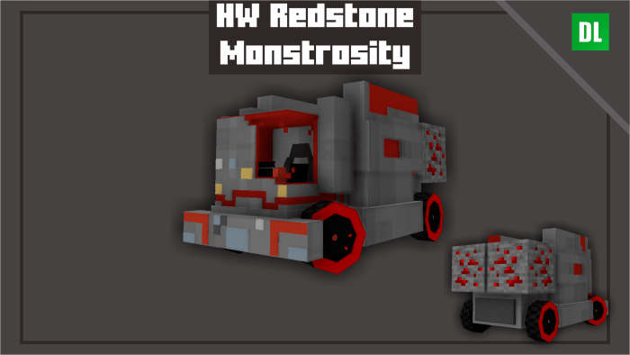 HW Redstone Monstrosity car design.
