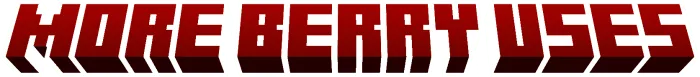 More Berry Uses mod logo