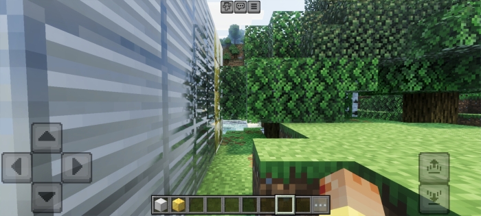 Game screen with enhanced textures.