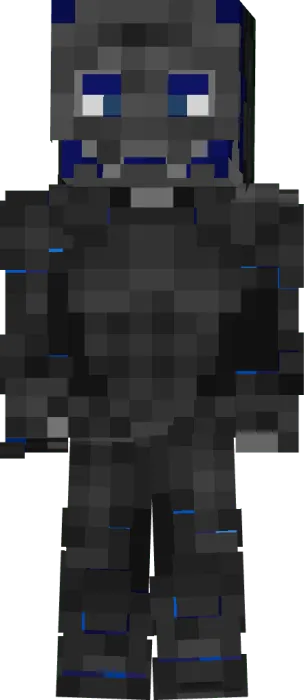Dark elemental character skin.