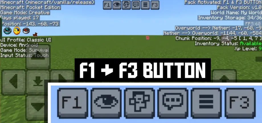 Thumbnail: F1 & F3 BUTTON