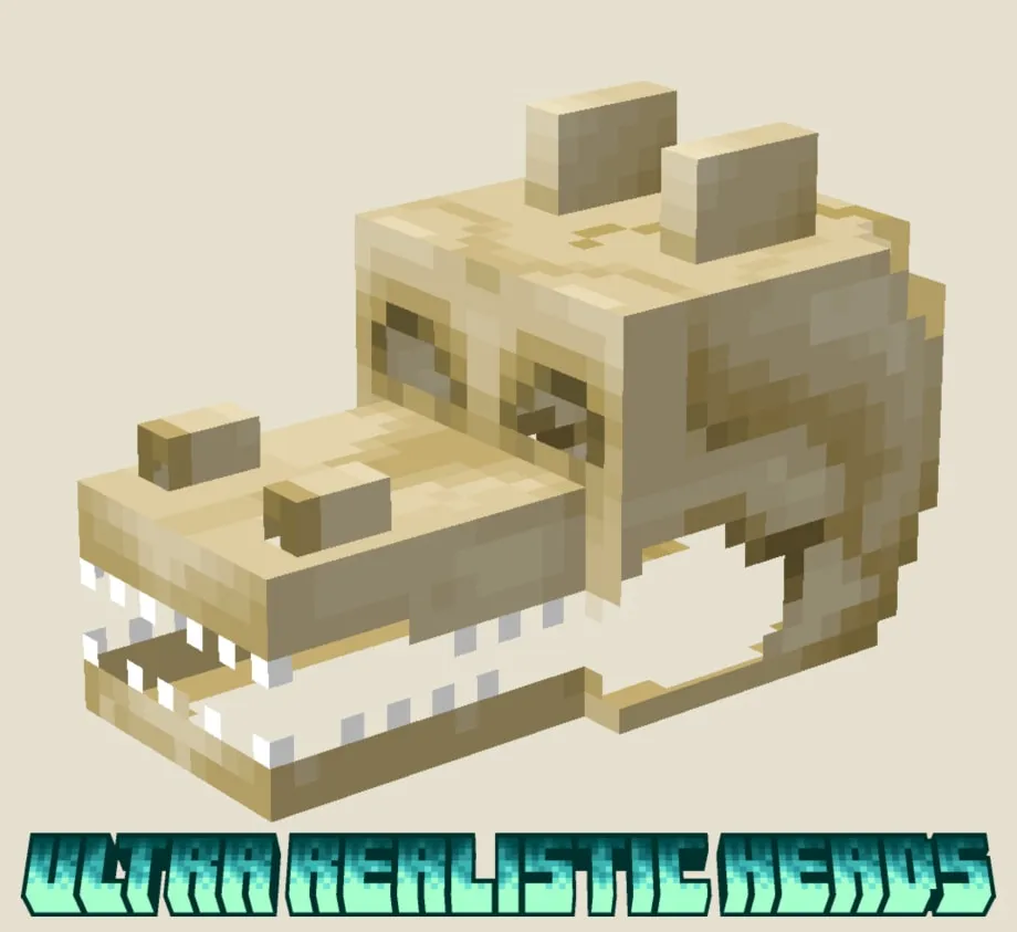 Thumbnail: 🧠 Realistic Heads [Bedrock Edition]