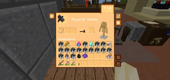 Stardew Valley-style inventory interface