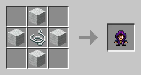 Crafting a wizard plushie with wool and string