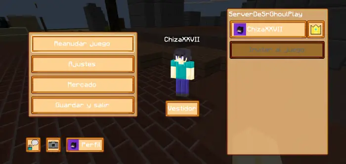 Stardew Valley-style game menu interface