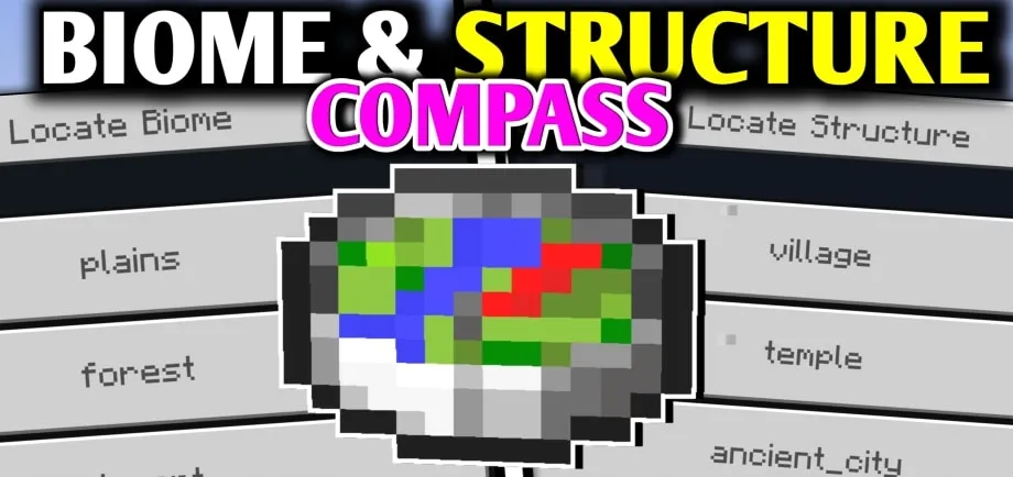Thumbnail: Biome and Structure Compass