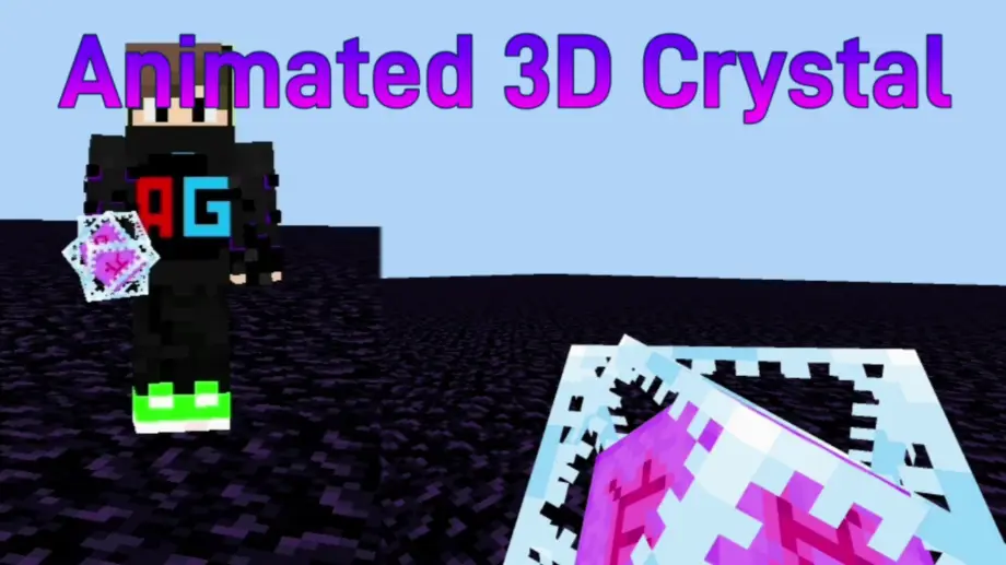 Thumbnail: Animated 3D End Crystal (3D Crystal)