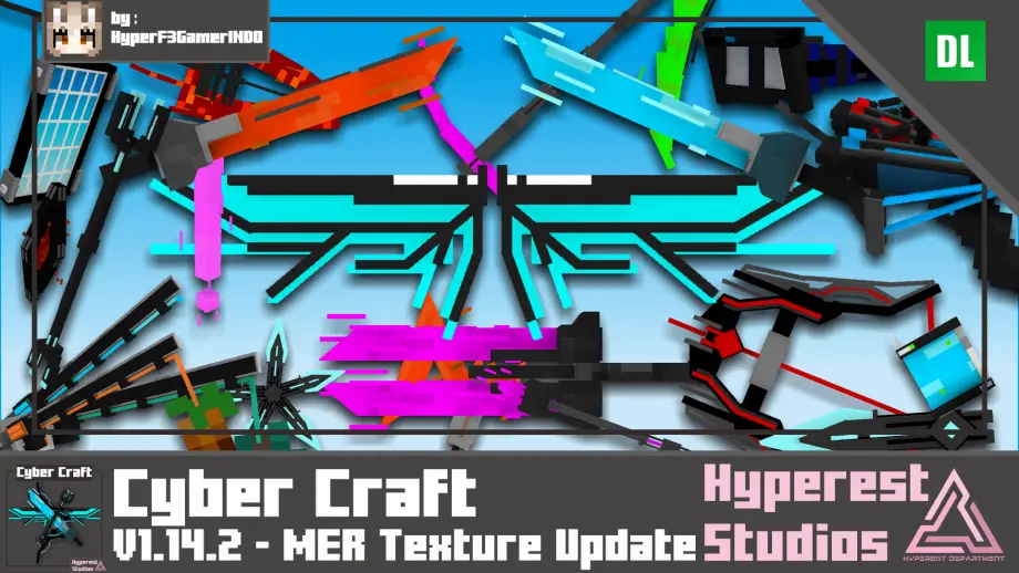 Thumbnail: Cyber Craft | v1.14.2 MER Texture Update