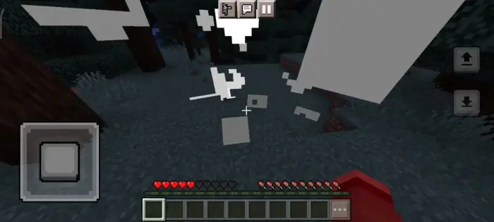 Creeper explosion with no block damage