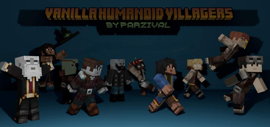 Thumbnail: Vanilla Humanoid Villagers