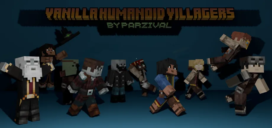 Thumbnail: Vanilla Humanoid Villagers